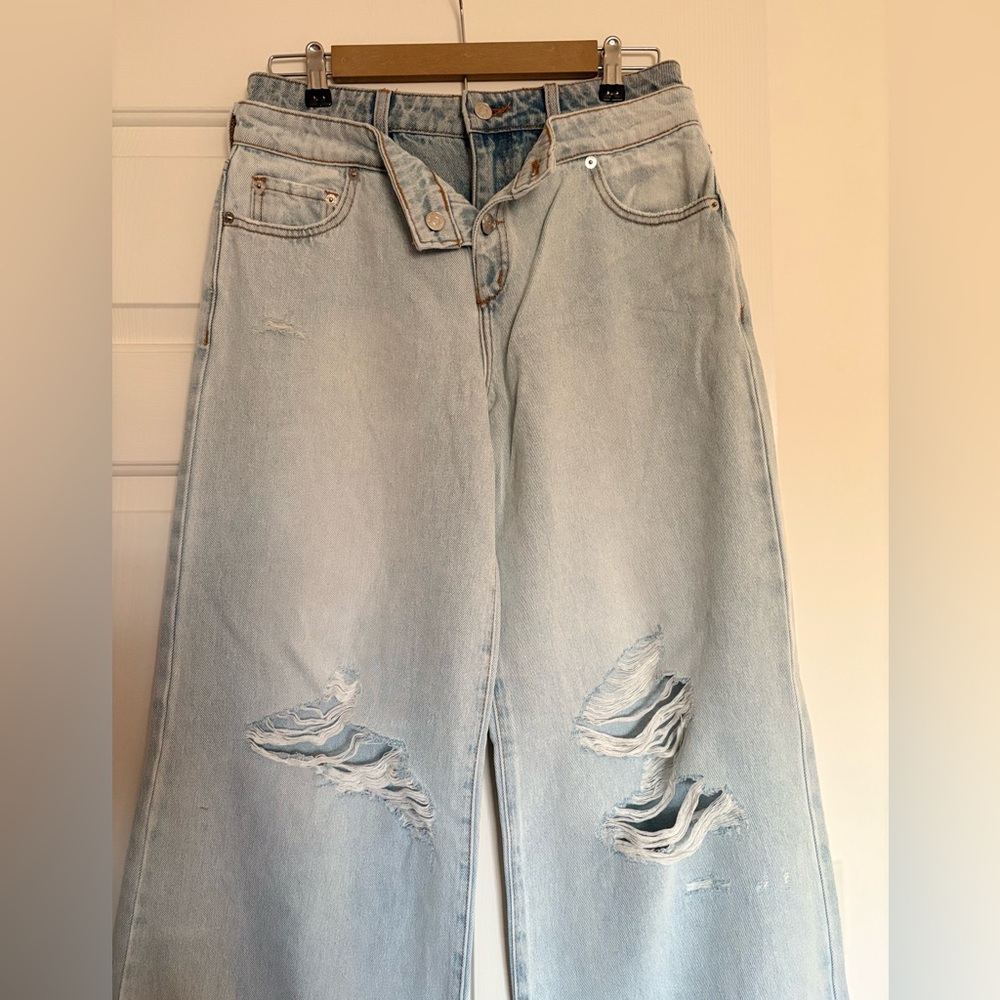 SER.O.YA SAPHIRA JEAN Wide Leg Skylight NWT✨ $298 NEW Sz 26 - Picture 7 of 15